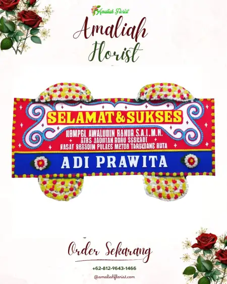 Papan Bunga Ucapan Selamat Darussalam